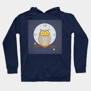 Tick Tack Owl Hoodie